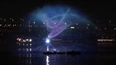 Hokusai Tokyo 水辺を彩る江戸祭 ウォータープロジェクション 水幕電子描画 Youtube