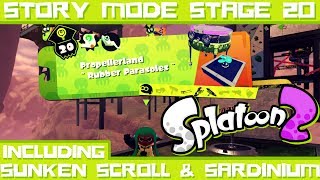 Splatoon 2 Stage 20: Propellerland 'Rubber Parasoles' (Including Scroll & Sardinium)