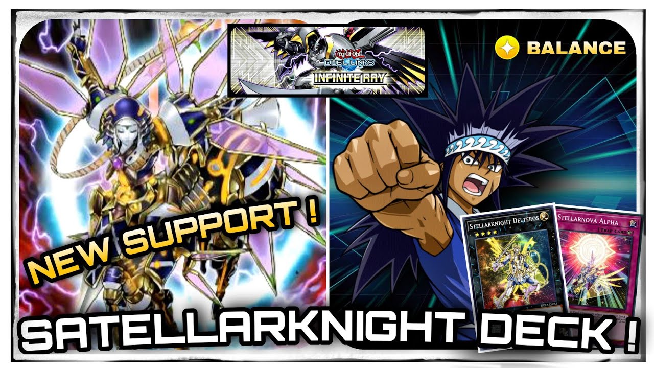 SATELLARKNIGHT SUPPORT ! Infinite Ray ! [YuGiOh ! Duel Links