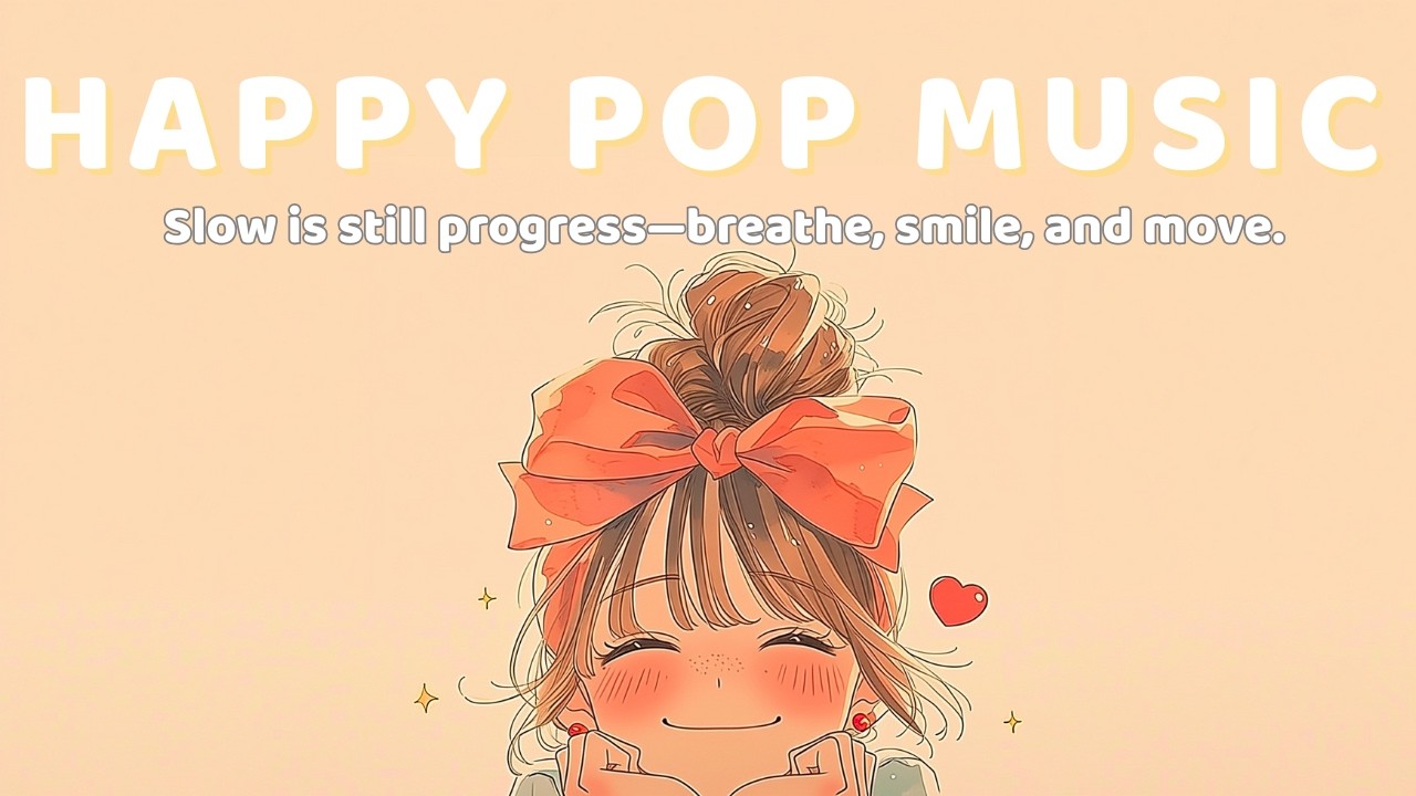 ✨【洋楽BGM】今日の自分にやさしくなれる｜可愛いHappy Pop Playlist｜作業用/勉強/リラックス/朝活/ドライブ