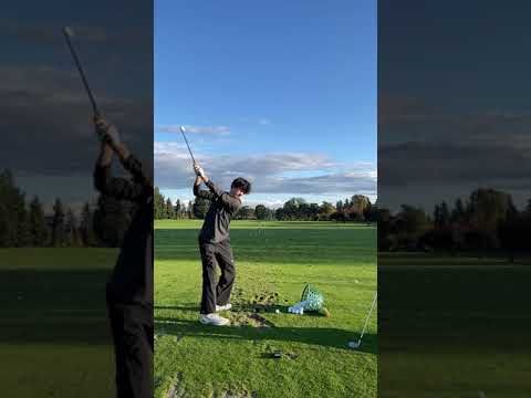 Slow Motion 6 Iron Down The Line October 2021