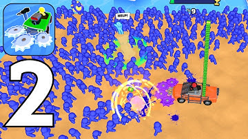 Z-Machine - Gameplay Walkthrough Part 2 Defeat the zombie hordes (iOS, Android)