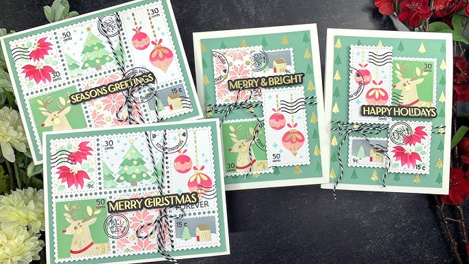 Postage Collage Love Stamp Set –