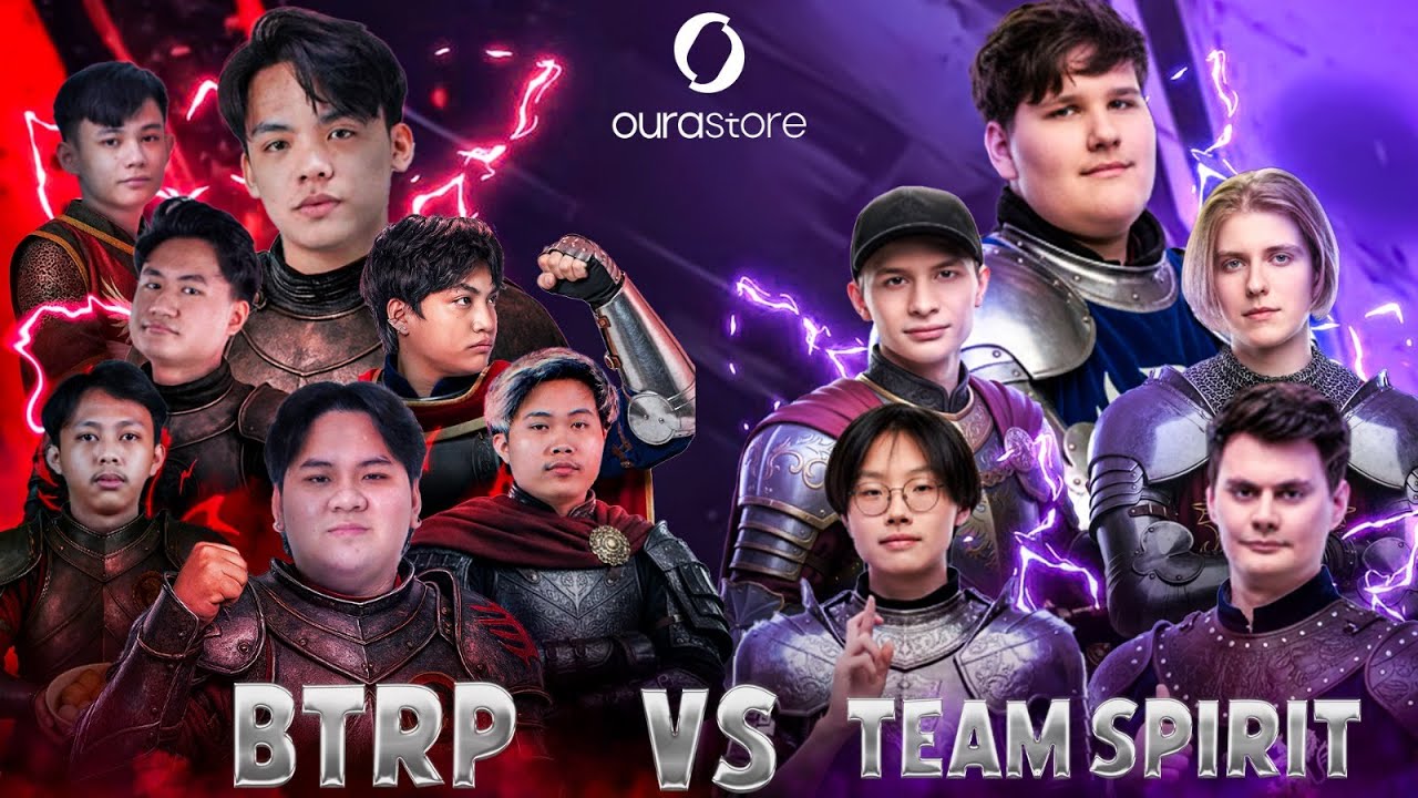 BTRP VS TEAM SPIRIT | STM BY OURASTORE