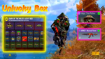 Naga "Tree Python" + ASM10 "Abyssal Flame" Gameplay | Dark Of The Wilds Unlucky Box CODM!!