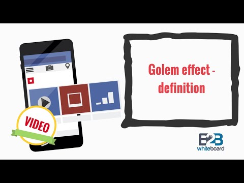 Golem effect - definition