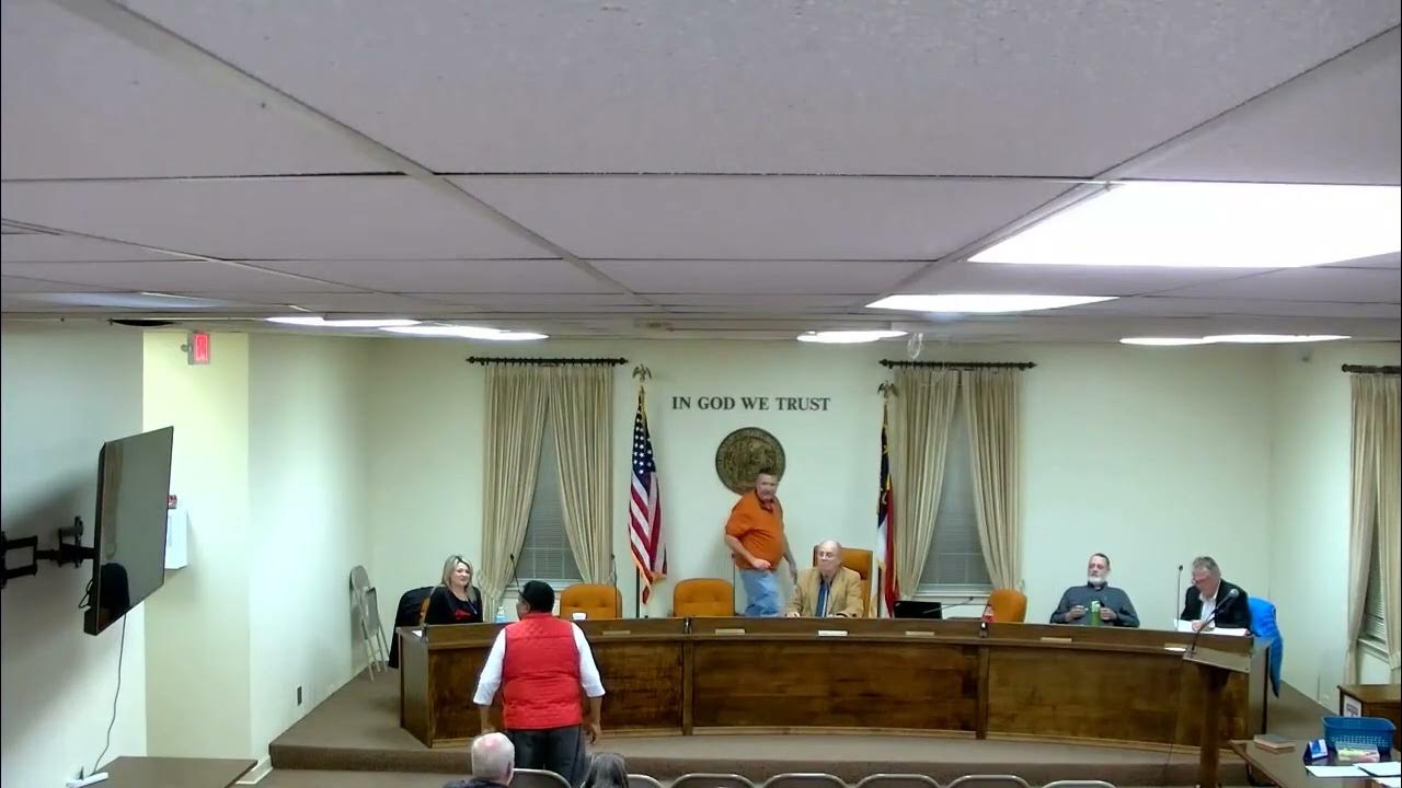 Ramseur Board of Commissioners meeting, December 19, 2023 edited YouTube