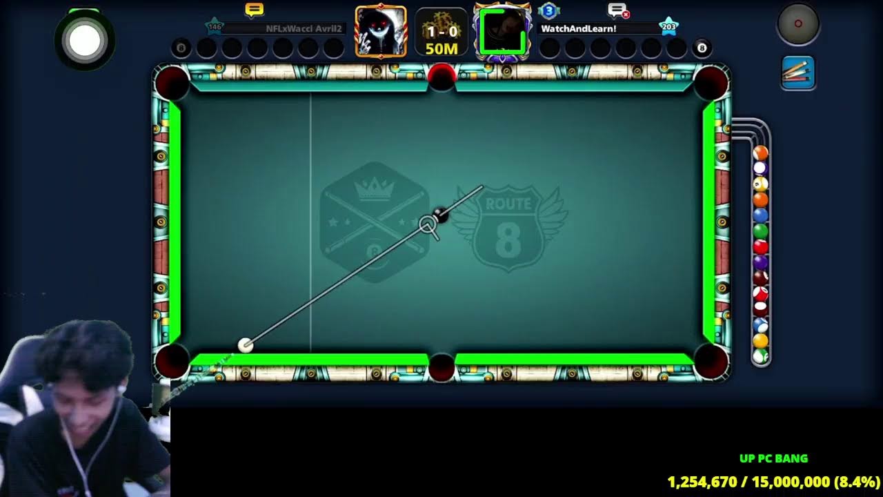 8 BallPool 0 Coins to 1B😎