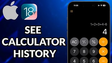 How To See Calculator History On iPhone iOS 18