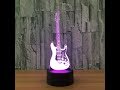 3D Guitar Night Light - CyberInspired.com 3D Guitar