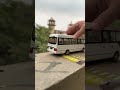 High scale diecast Model Bus Toyota #youtubeshorts #car #shorts