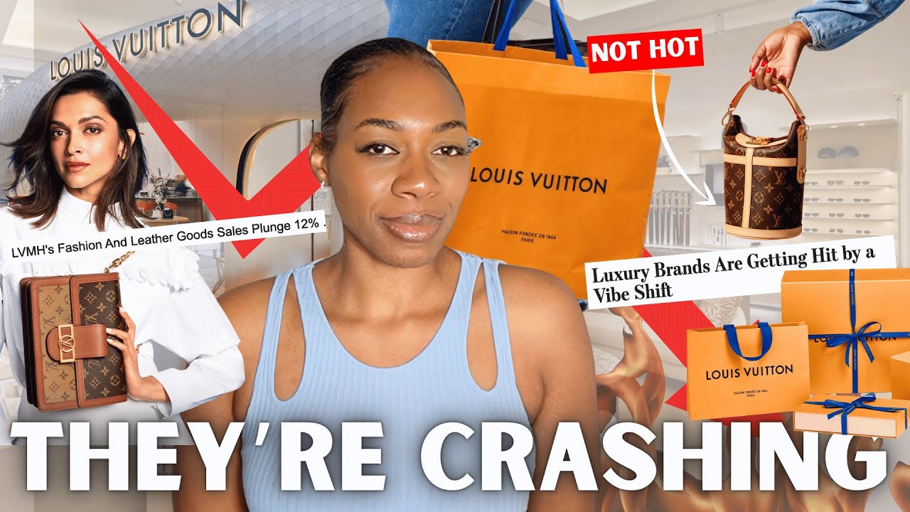 LUXURY BRANDS are in CRISIS | LOUIS VUITTON'S SALES CRASH indicates the BEGINNING of the END