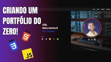 Como fazer um portfólio do ZERO com HTML, CSS e JavaScript [Pt.1]