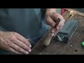 Tricks to Sharpening V Carving chisels