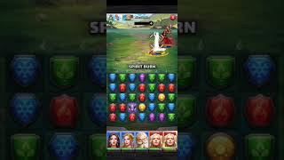 MythWars & Puzzles: RPG Match 3 gameplay - War gameplay 9 screenshot 5