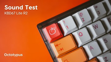 Mechanical Keyboard - KBD67 Lite R2 - Sound Test (ASMR)