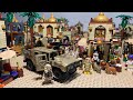 Lego Afghanistan prewar scene #lego #moc #afghanistan #hummer #middleeast #islam #market #village