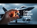 RARE EARTHS WHY THESE HIDDEN METALS ARE THE REAL POWER BEHIND MODERN DEFENSE