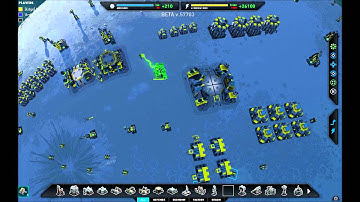 Planetary Annihilation - Solo vs  2xAI (First game)