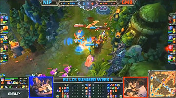 LoL Classics #10 NIP vs. GMB - Kills on all lanes