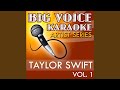 Everything Has Changed (In the Style of Taylor Swift & Ed Sheeran) (Karaoke Version)