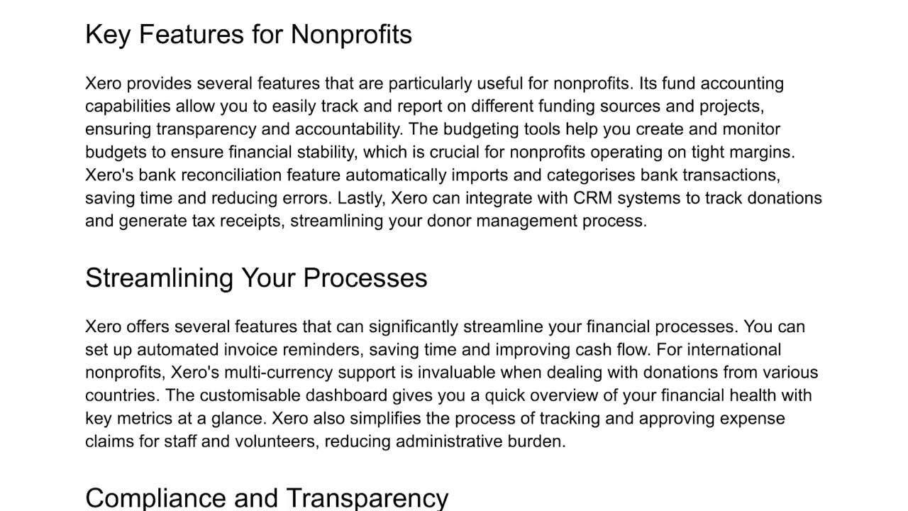 Xero for Nonprofits - Streamlining Your Financial Management | Alan Boal