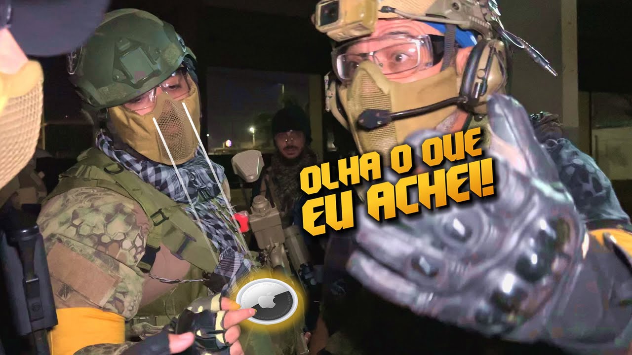 UM JOGO NOTURNO MUITO LOUCO! Manada Airsoft