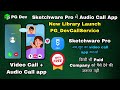 How to Make Audio Call App in Sketchware Pro | PG_DevCallService Tutorial | PG Dev #sketchwarepro