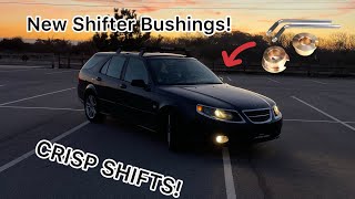 Installing New Shifter Linkage Bushings For My Saab 9-5!