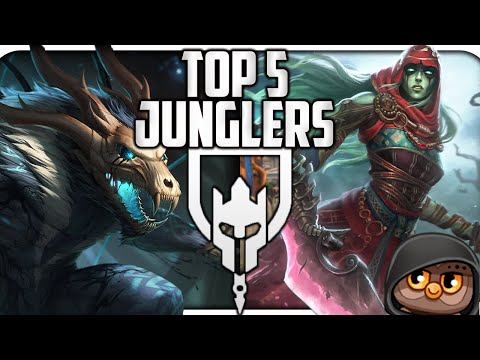 SMITE TOP 5 JUNGLERS! WELCOME TO THE JUNGLE!