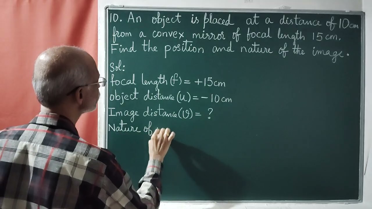 Class 10 chapter LIGHT ( numerical sums  ) NCERT textbook.