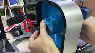 How to install Robox 3D printer's dualreel adaptor
