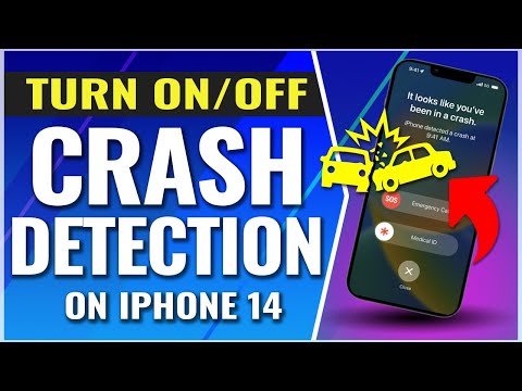 How To Turn On or Off Crash Detection on iPhone