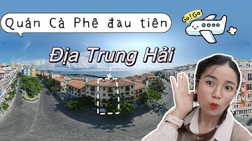 Quán Cà phê đầu tiên tại Sunset Town Phú Quốc? Trung Nguyên E Coffee Địa Trung Hải