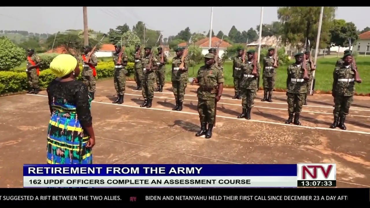 162 UPDF officers complete an assessment course