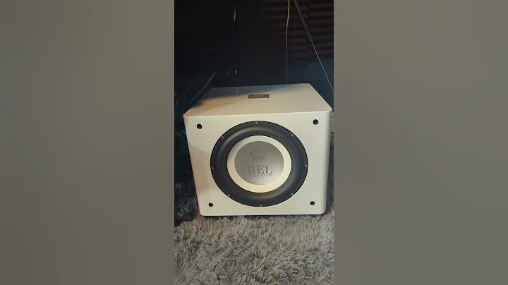 Rel T9x center channel sub working really hard!!