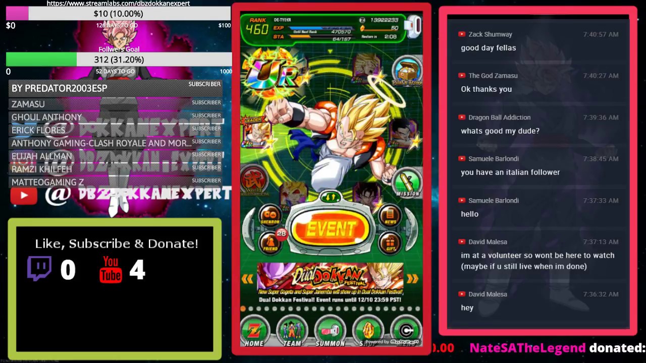 DOKKAN BATTLE DOKKANFEST & GEM GRINDING - YouTube