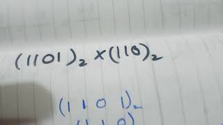 Multiplication  of binary number system.