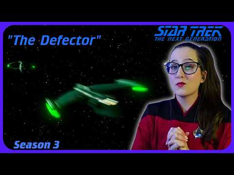 🖖STAR TREK TNG 3x10 The Defector REACTION