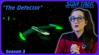 🖖Star Trek: The Next Generation 3x10 The Defector REACTION