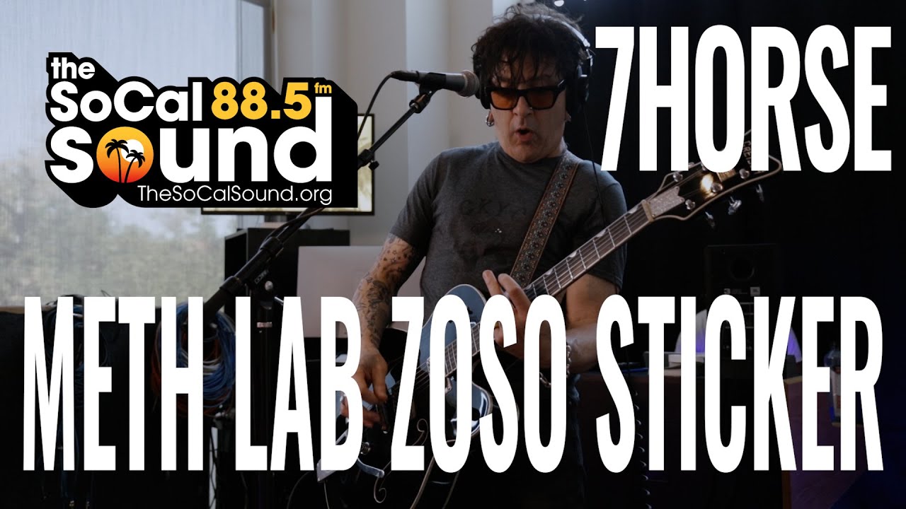 7Horse - Meth Lab Zoso Sticker || The SoCal Sound Sessions In-Studio 7Horse - Meth Lab Zoso Sticker || The SoCal Sound Sessions In-Studio