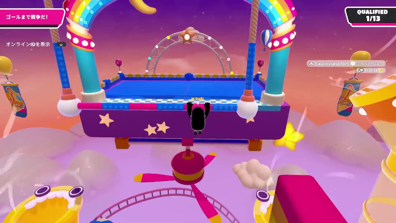 フォールガイズ　ランクヤベェ