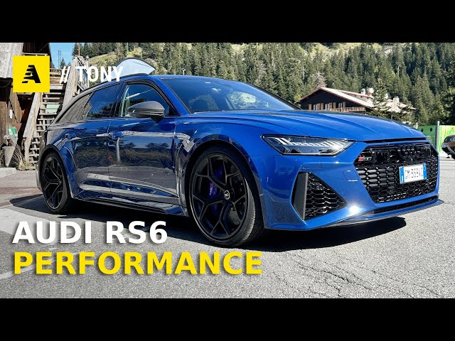Audi RS6 Performance  630 CV e 0-100 km/h in 3.4 sec CHE BELVA. Da  148.900 euro 