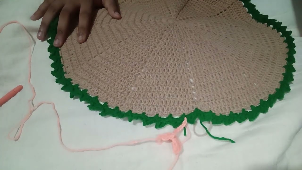 The how to make a bouquet from crochet tutorial and PART 4 . A flower part which is the last one 