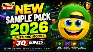All Top & Popular New Sample Pack 2026 🔥 | FL Studio Mobile Sample Pack | Only 30 Rupees
