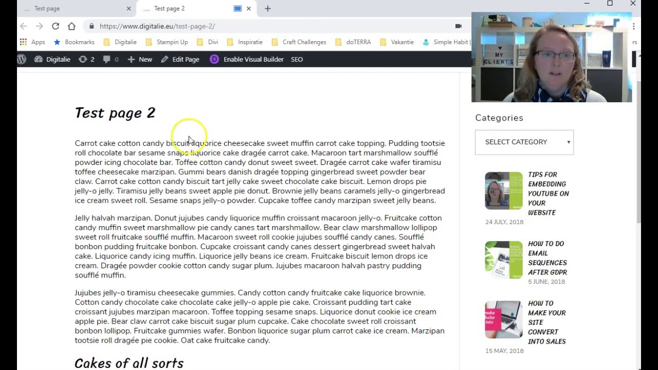 How to make an anchor link in your website 