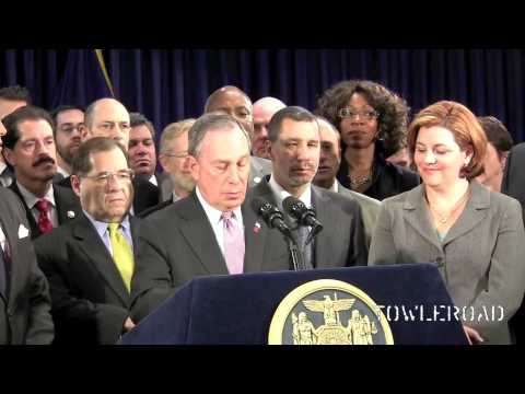 Mayor, Interrupted - NYC Mayor Michael Bloomberg o...