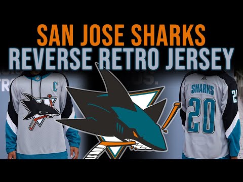 San Jose Sharks Adidas Reverse Retro 2022 Jersey