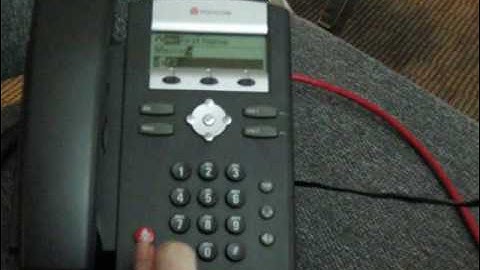 Polycom 330 reassign line 2 to messages key