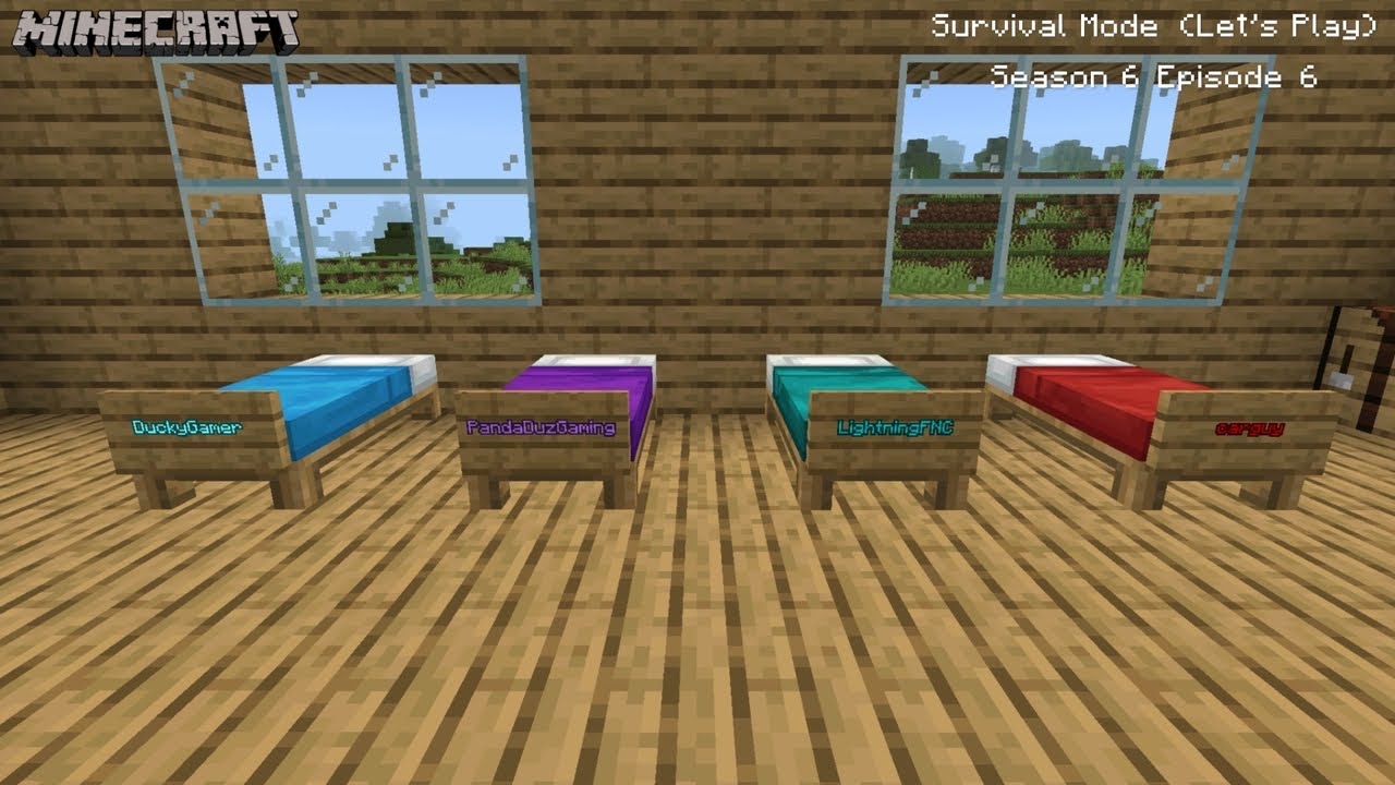 Season 6 Episode 6 Minecraft Let's Play (Survival mode)